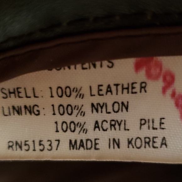 Leather jacket - Picture 3 of 3